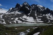 Lago del Rutor (o dei seracchi) e Grand Assaly scendendo a La Thuile
