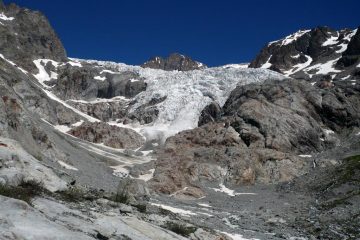 Lingua terminale del Glacier Blanc