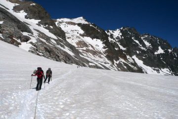 Sul ghiacciaio