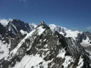 dalla vetta Jorasses e Bianco