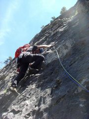 fede sul tiro di 6a+