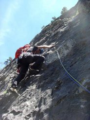 fede sul tiro di 6a+