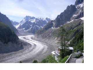 Cio' che resta della Mer de Glaces...