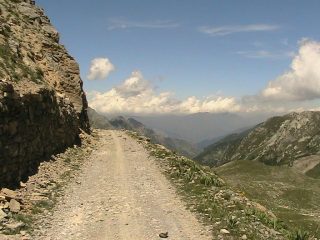 Particolare della strada