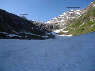 bellissima anche la vallata di discesa