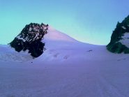 Verso l'Allalin Pass
