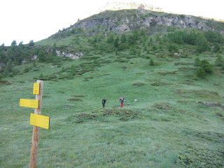 Salendo dal Lac de Soliet