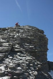 Ardita discesa, ma niente di particolarmente difficile.