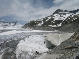 Ghiacciaio del Rodano.