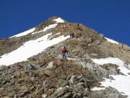 Attacco della cresta NE