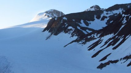 le prime luci del sole sul Similaun (24-6-2012)