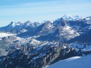 Panorama dalla vetta.