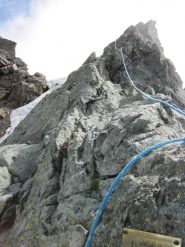 il tratto con la corda fissa