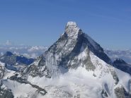 l'imponente parete Nord del Cervino