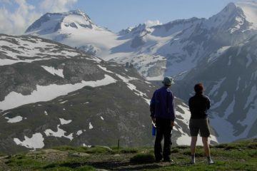 Panorama dal Rifugio verso l'Arbola