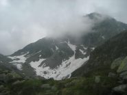 passo del Mottone a sx della foto, Pizzo Ton a dx della foto