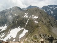la cresta percorsa