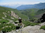 Franca quasi al rifugio.