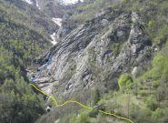 in giallo il sentiero