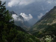 Temporale serale nel vallone di Sant'Anna di Vinadio