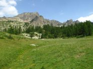 Verso il lago Verde superiore