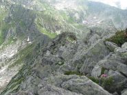 Discesa verso il Colle