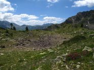 Laghetto Mouton superiore, oggi asciutto