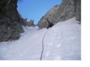 In pieno couloir...