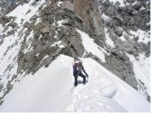 Nel tratto mediano della cresta...