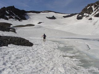 sotto l'ultimo pendio
