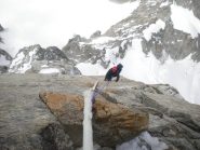 Fabio sulle placche Burgener