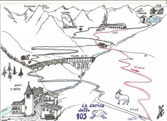 schizzo percorso nella parte finale