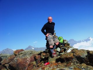 Autoscatto in vetta al Servin