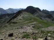 Il crinale percorso dal passo Seboulé