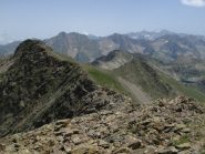 Il crinale con l'anticima