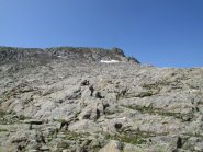 Il divertente pendio che porta sul crinale per la Rognosa