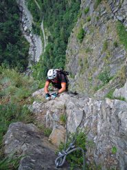 Sax all'uscita del muro finale