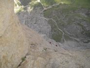 La placca fantastica verso l'uscita...