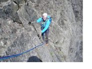 Ale..alle prese con un traverso esposto...