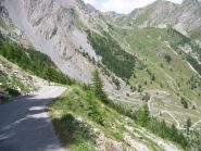 in discesa dal Colle Preit