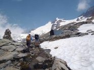 arrivo al bivacco