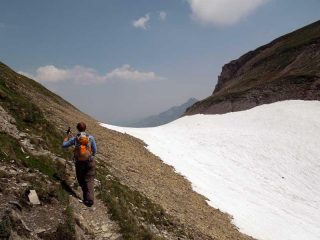 arrivo al col petit ferret