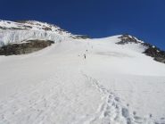 In salita
