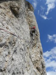 il secondo tiro di VI in alto