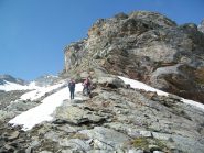 Un tratto camminabile dello sperone