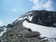 Dal Colle il tratto finale per il Mont Rous