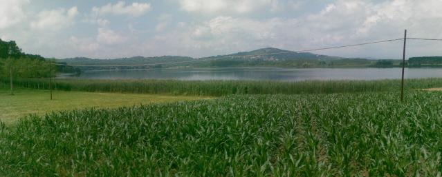 al lago di Candia