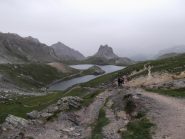 in vista del lago sup. di Roburent