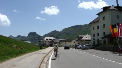 Arrivo al Pordoi...
