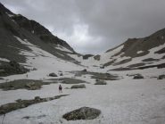 ultimi 4 tornanti ancora innevati